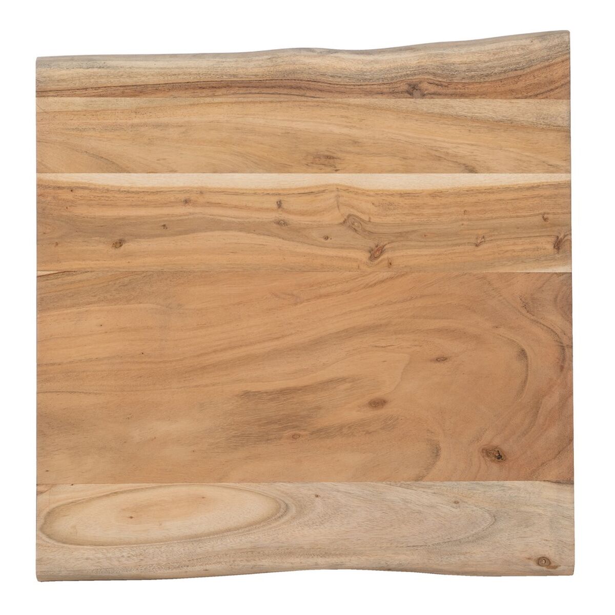 Sidobord Naturell Järn Akaciaträ 50 x 50 x 46 cm - 2