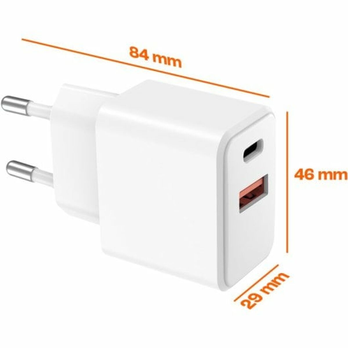 Billaddare USB PcCom Essential - 6