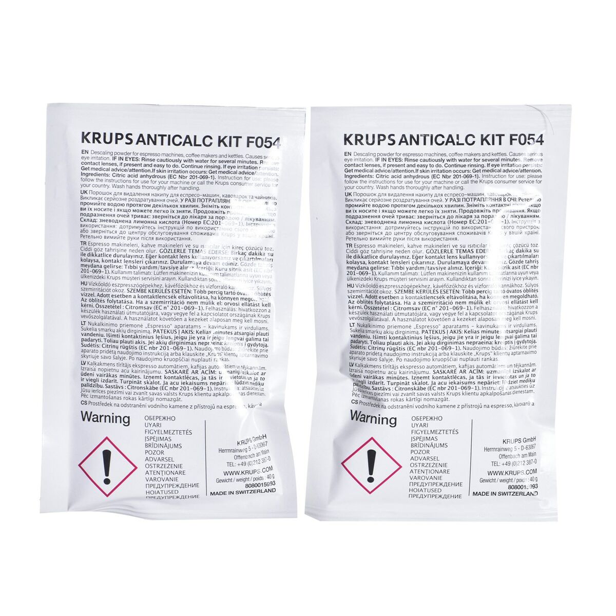 Water filter Krups F05400 - 2