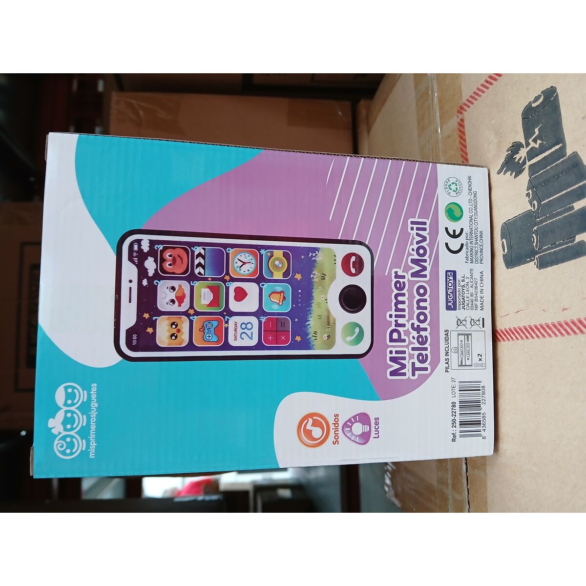 Interaktiv leksak för småbarn 13 x 5 x 20 cm Telefon - 2
