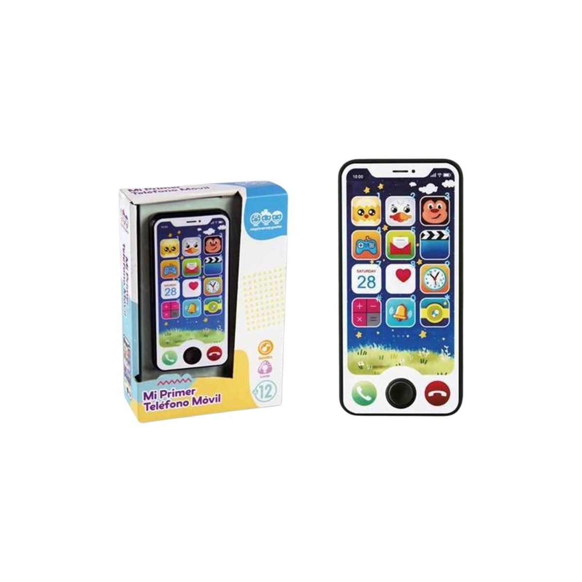 Interaktiv leksak för småbarn 13 x 5 x 20 cm Telefon - 4
