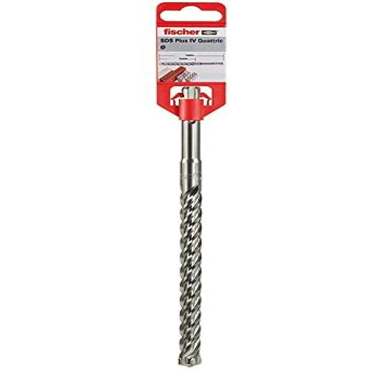 Spolset Fischer Quattric II SDS Plus Stål Cement - 5
