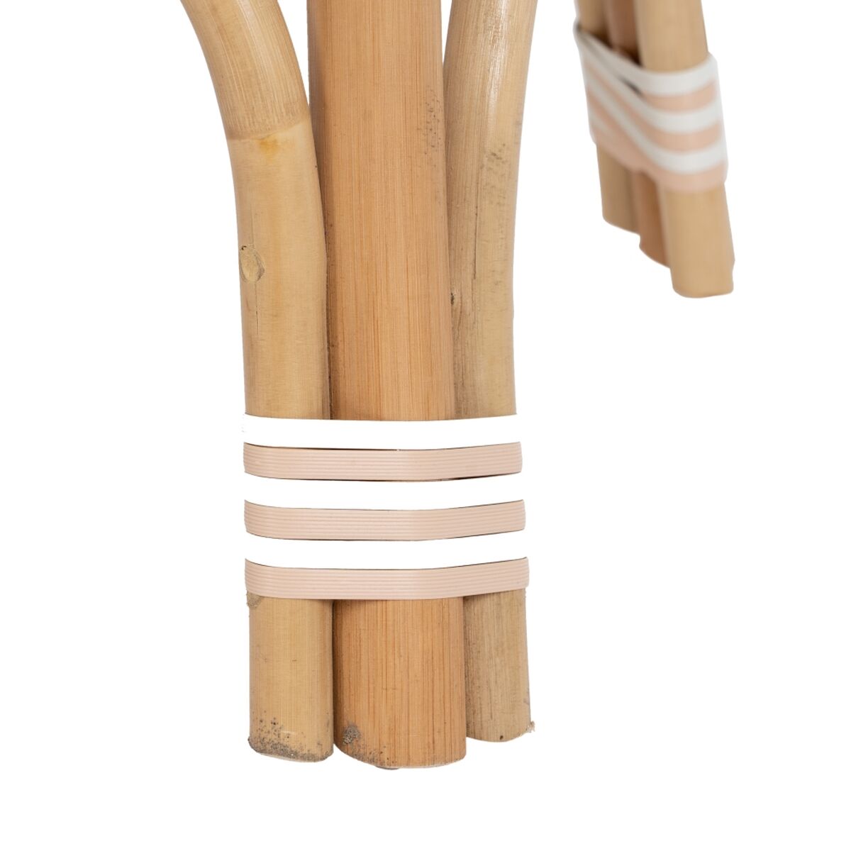 Sidobord 50 x 50 x 67 cm Naturell Beige Rattan - 15