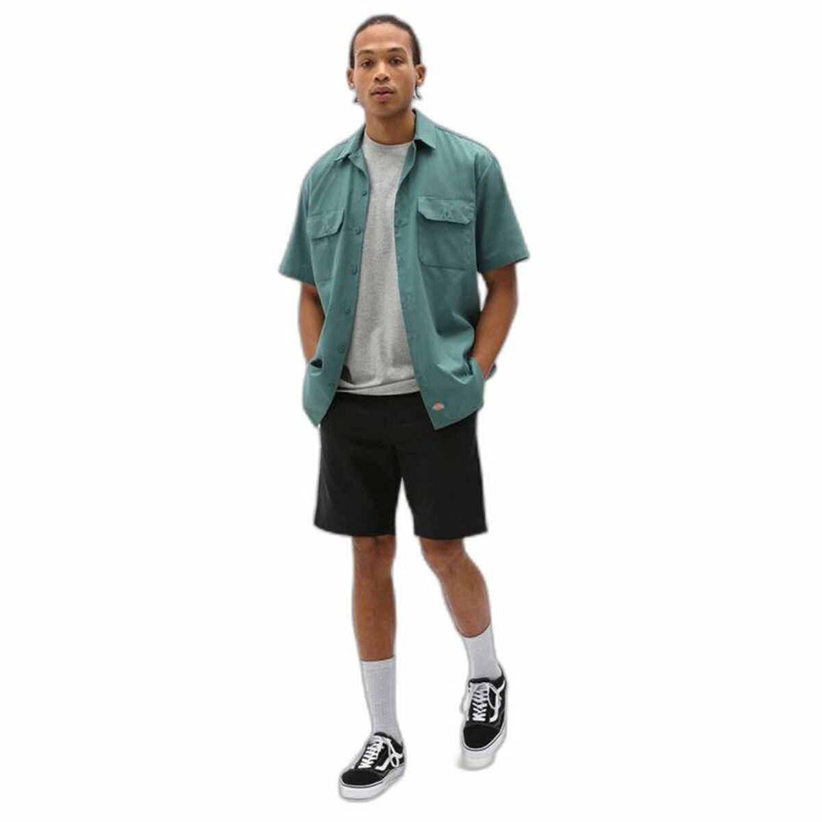 Kort byxa Dickies Cobden  Svart - 6
