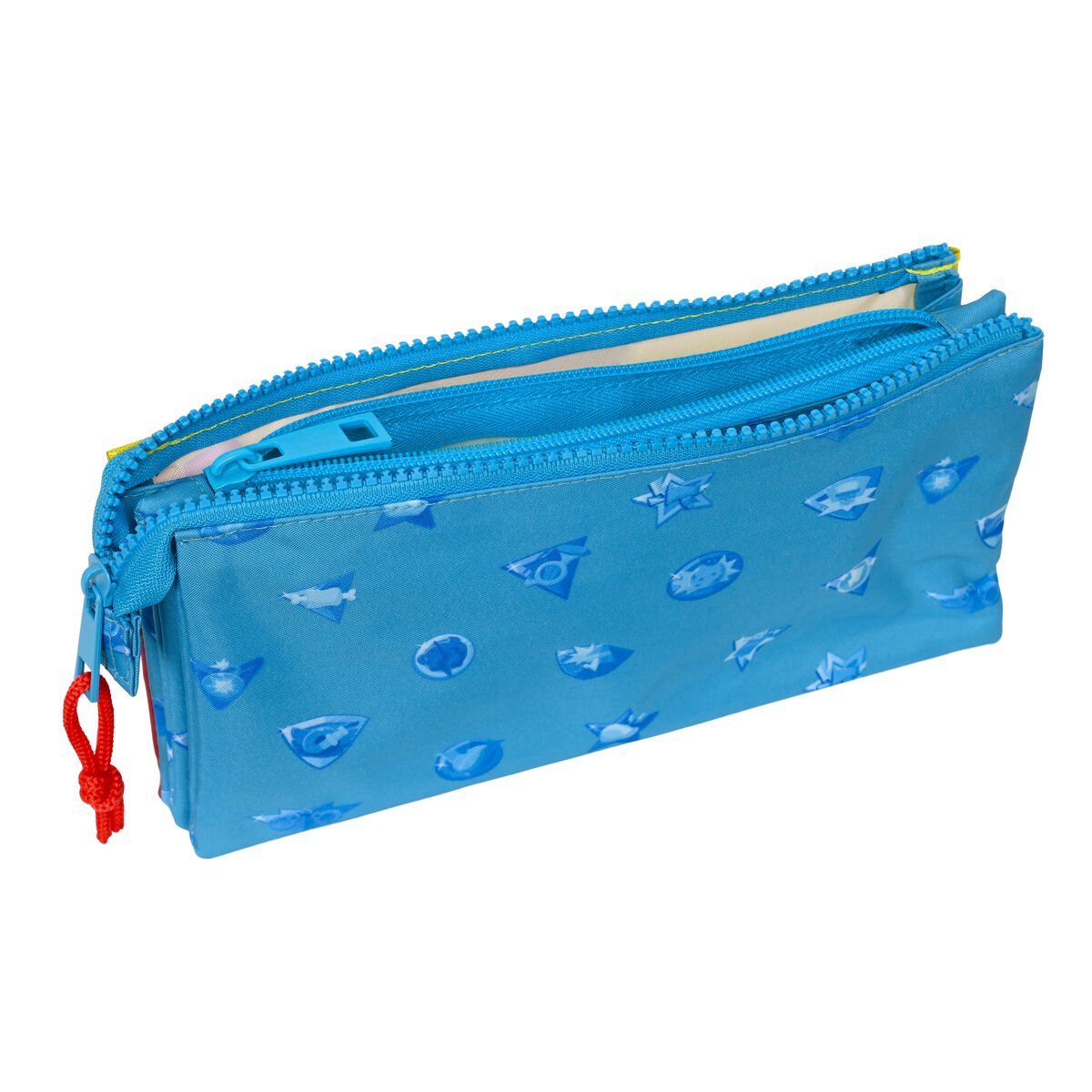 Tredubbel Carry-all SuperThings Rescue force Blå 22 x 12 x 3 cm - 5