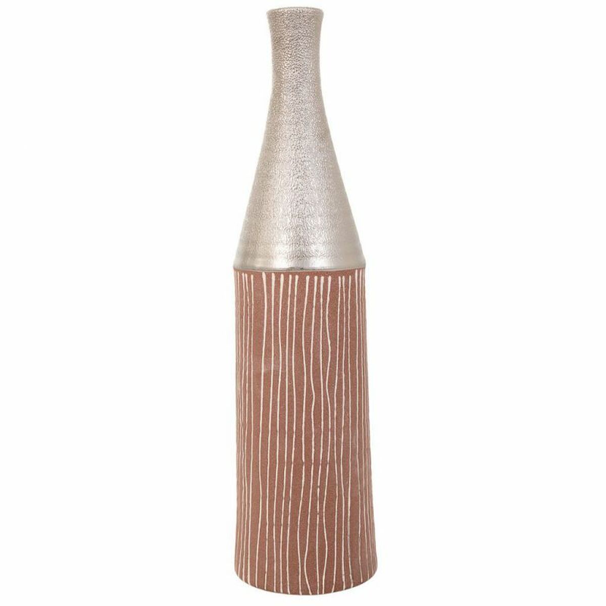Vas Alexandra House Living Silver Keramik 13 x 53 x 13 cm - 3