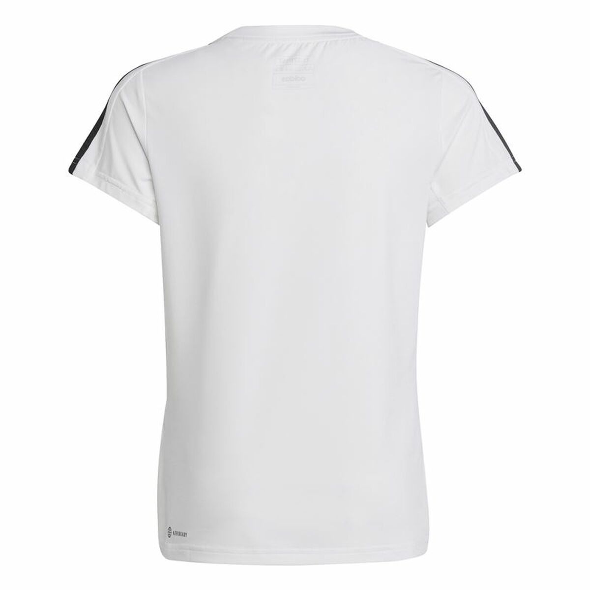 T-shirt med kortärm Unisex Adidas Training Essentials 3S Vit - 2
