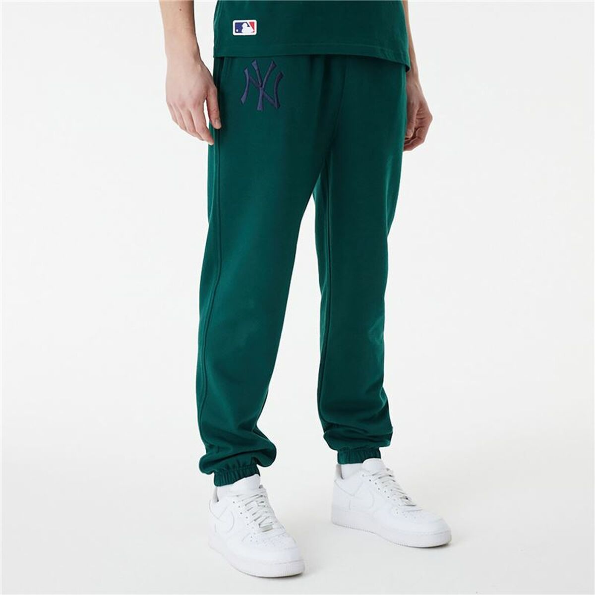 Byxor för vuxna New Era League Essentials New York Mörkgrön Män - 13