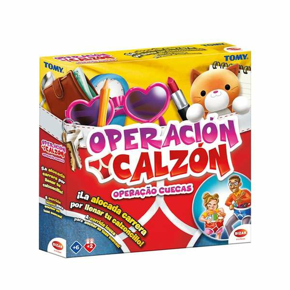 Sällskapsspel Bizak Operación Calzón