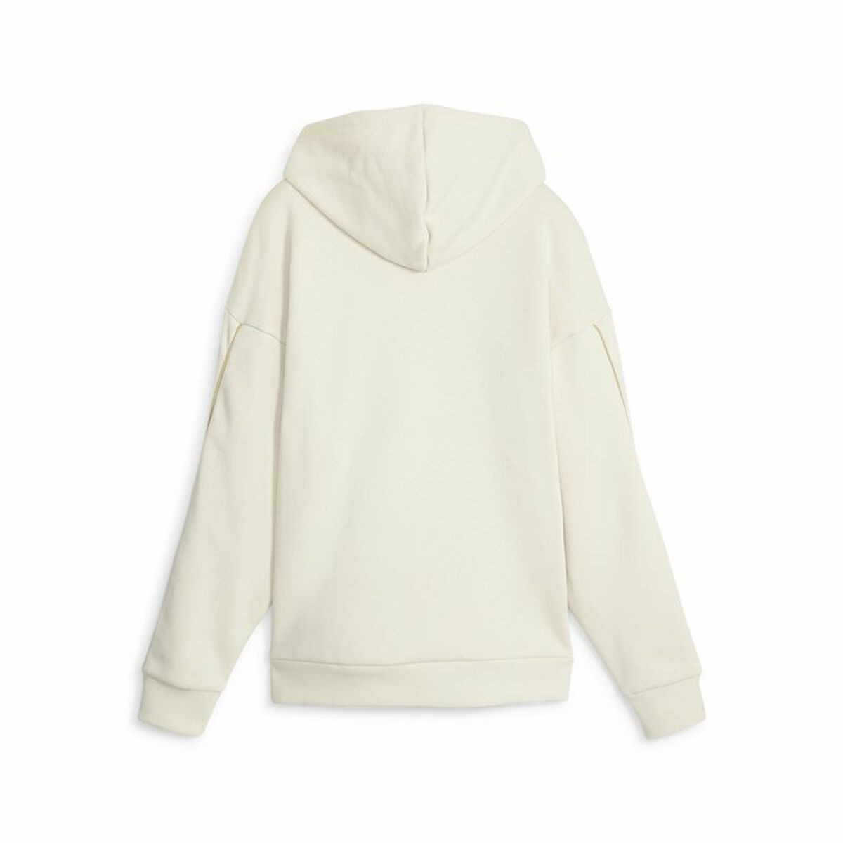 Tröja med huva Dam Puma Ess+ Minimal Gold Beige - 2