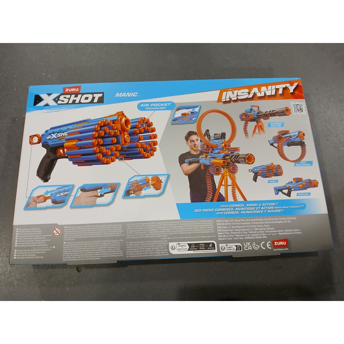 Pistol med Pilar X-Shot Insanity- Manic - 9