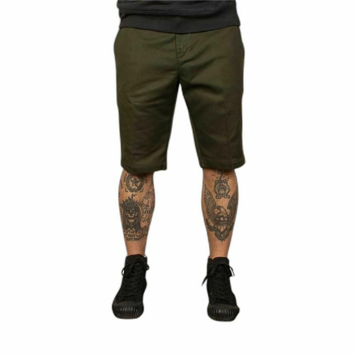 Kort byxa Dickies Slim Fit Rec Grön Oliv - 11