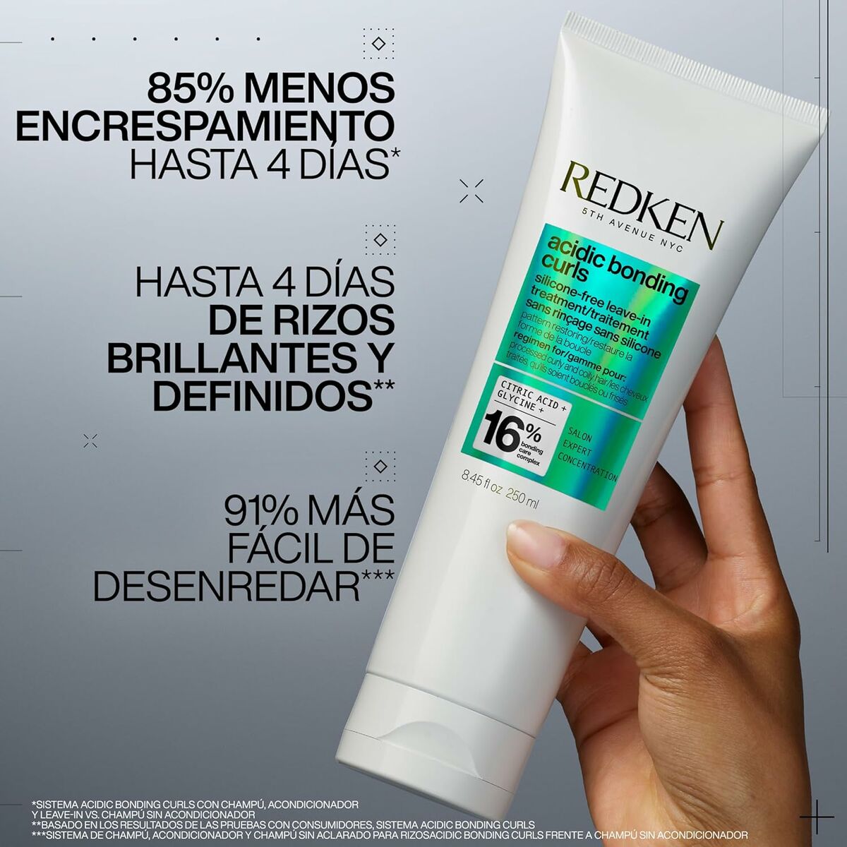 Hårinpackning utan hårblekningsmedel Redken ACIDIC BONDING CURLS 250 ml - 2