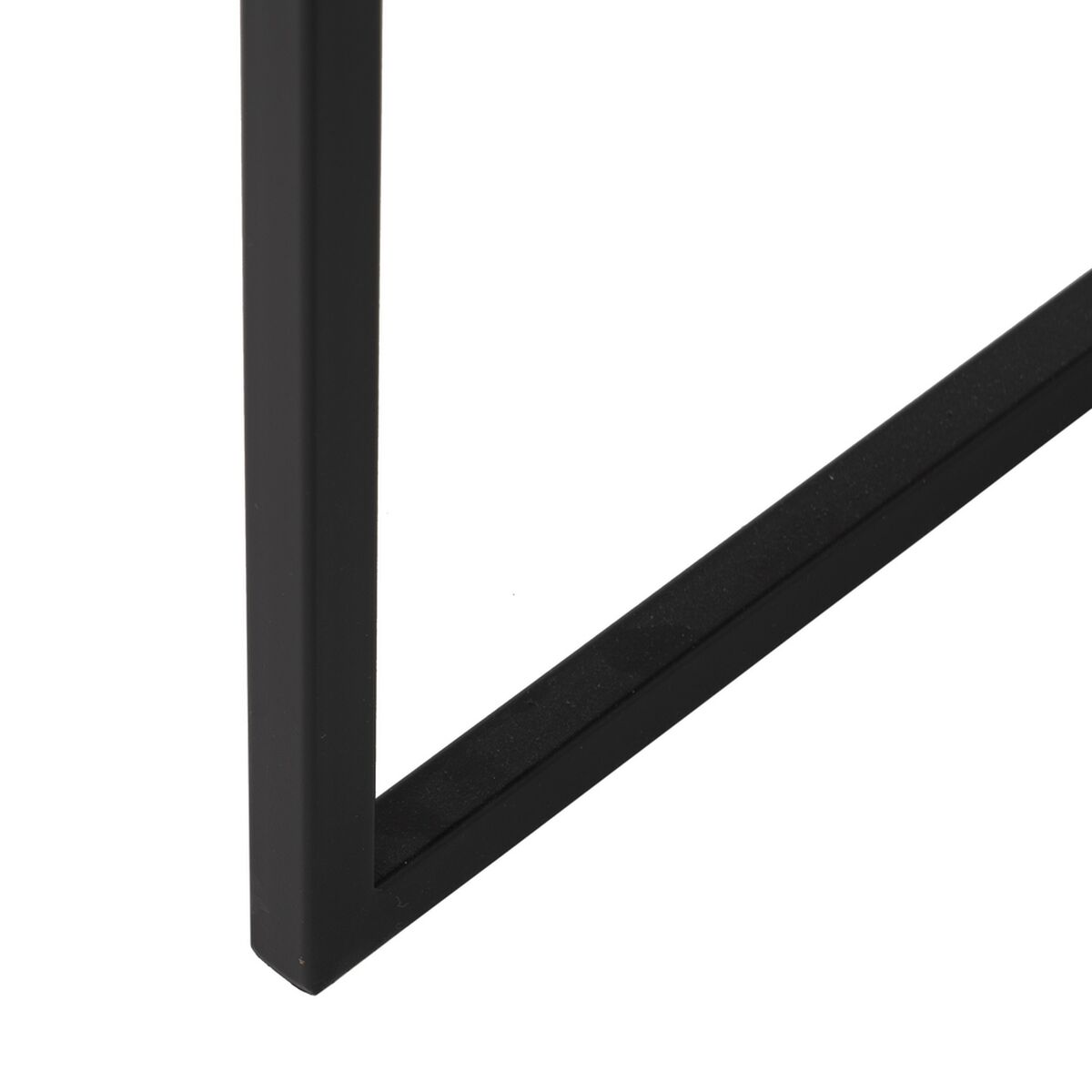 Sidobord Svart Järn Speglar 59 x 59 x 67,5 cm - 2