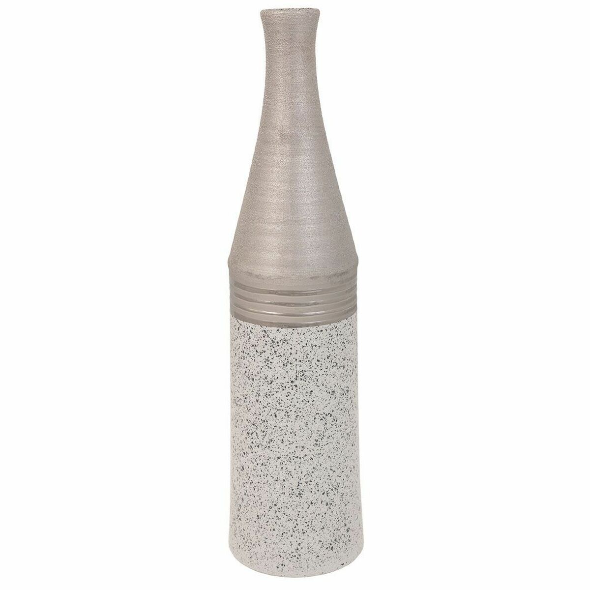 Vas Alexandra House Living Silver Keramik 13 x 53 x 13 cm - 3