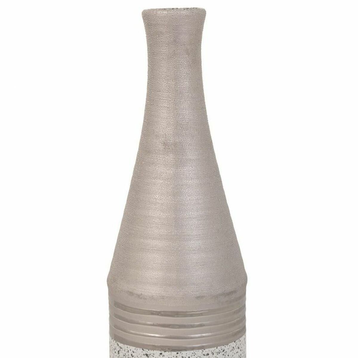 Vas Alexandra House Living Silver Keramik 13 x 53 x 13 cm - 4