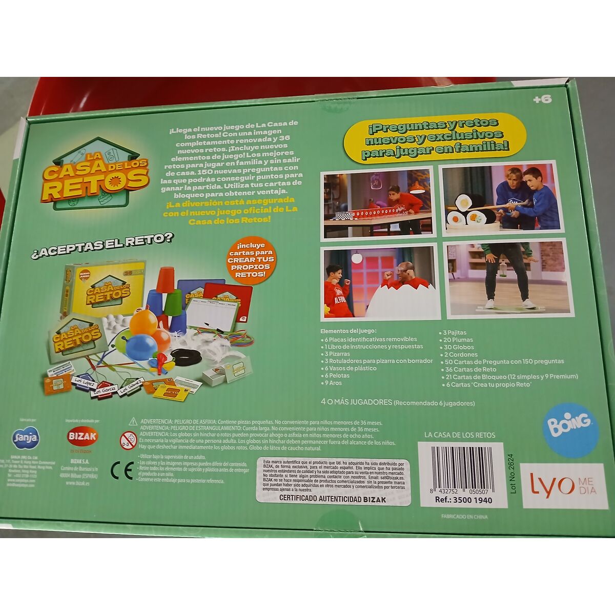 Utbildningsspel Bizak La Casa De Los Retos - 2