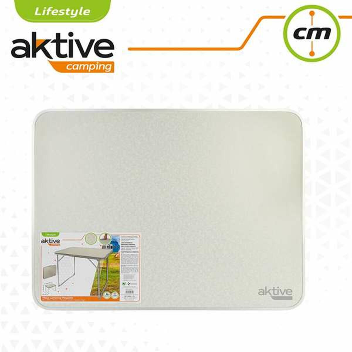 Fällbord Aktive Vit Stål Trä MDF 80 x 60 x 70 cm - 4