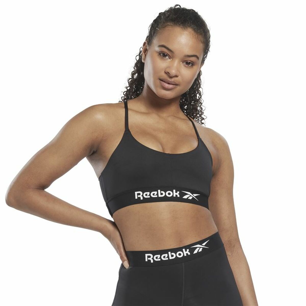 Sport-BH Reebok Workout Ready Svart - 2