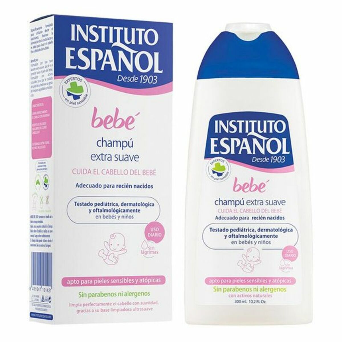 Extra mjukt schampo Instituto Español 1663 300 ml