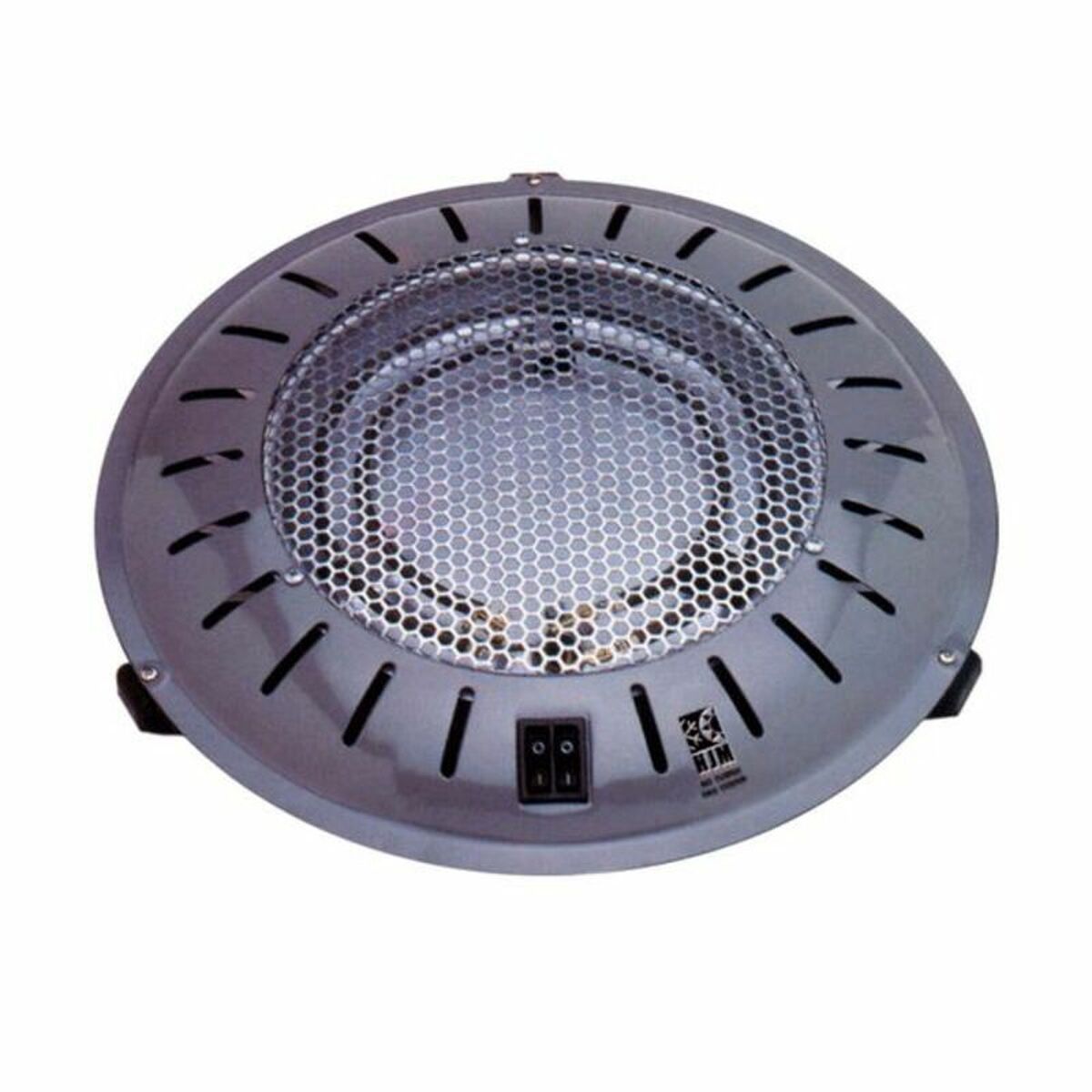 Kamin HJM 100 900W 400 W/500 W/900 W Röd Silvrig
