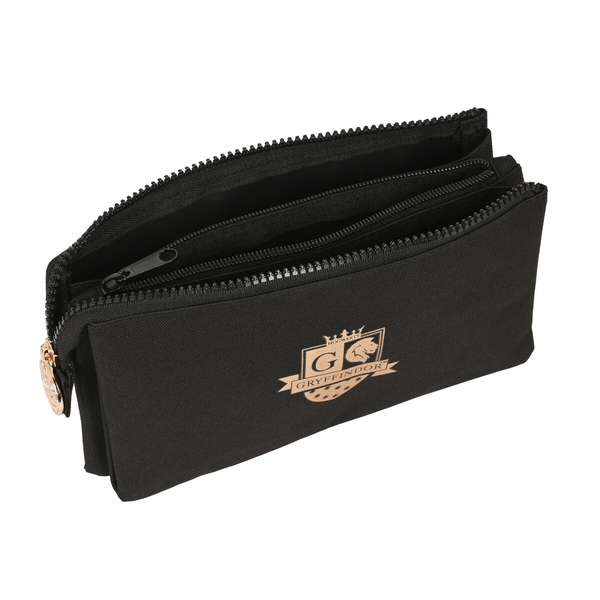 Tredubbel Carry-all Harry Potter Bravery Svart 22 x 12 x 3 cm - 2