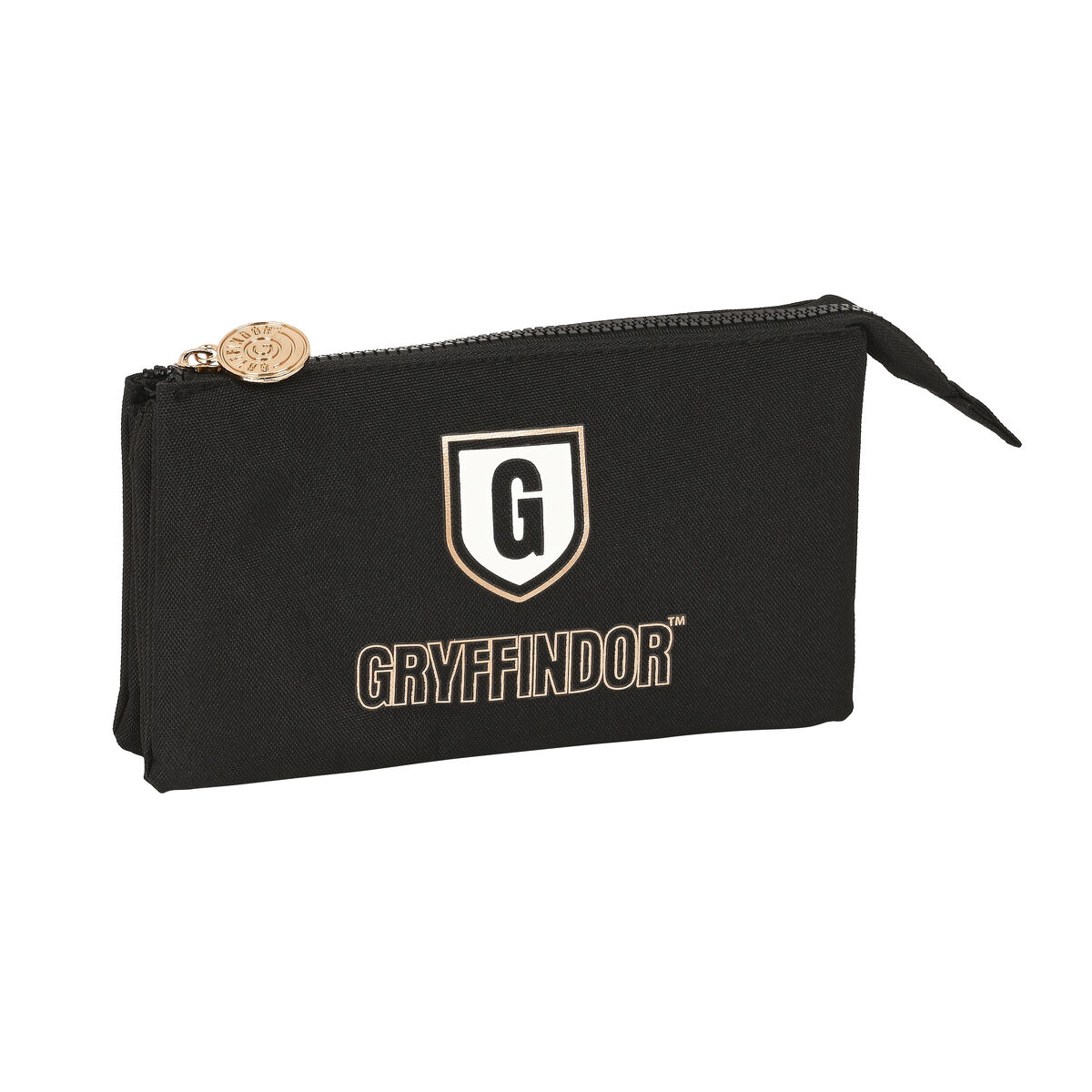 Tredubbel Carry-all Harry Potter Bravery Svart 22 x 12 x 3 cm - 5
