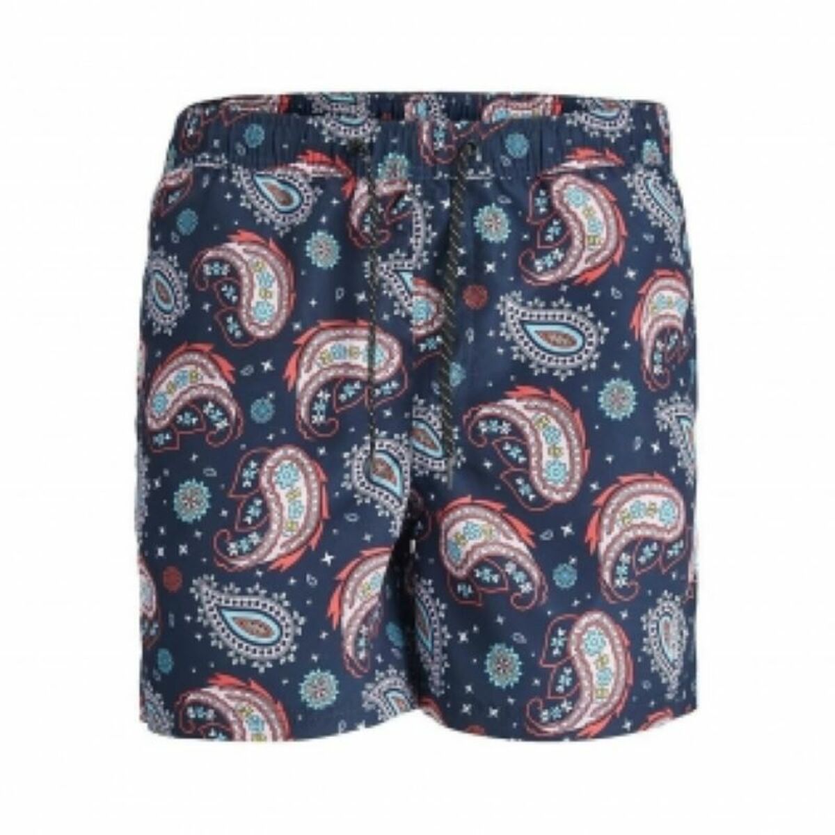Baddräkt Herr Jack & Jones JPSTFIJI JJSWIM PAISLEY 12234512 Blå