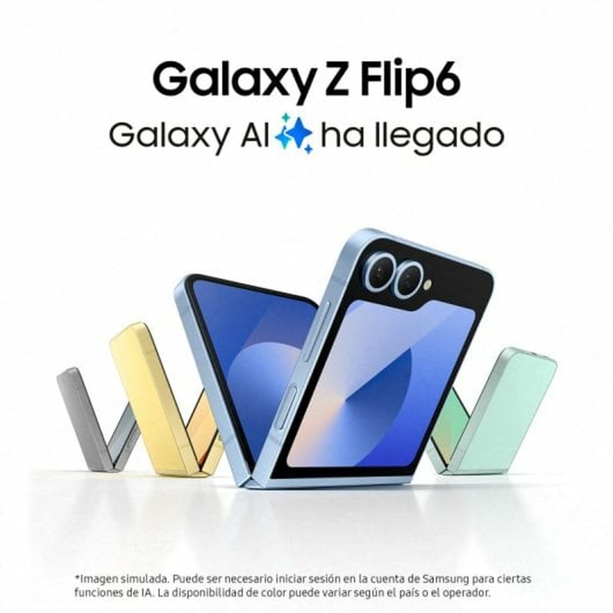 Smartphone Samsung Galaxy Z Flip6 6,7" 12 GB RAM 256 GB Gul - 2