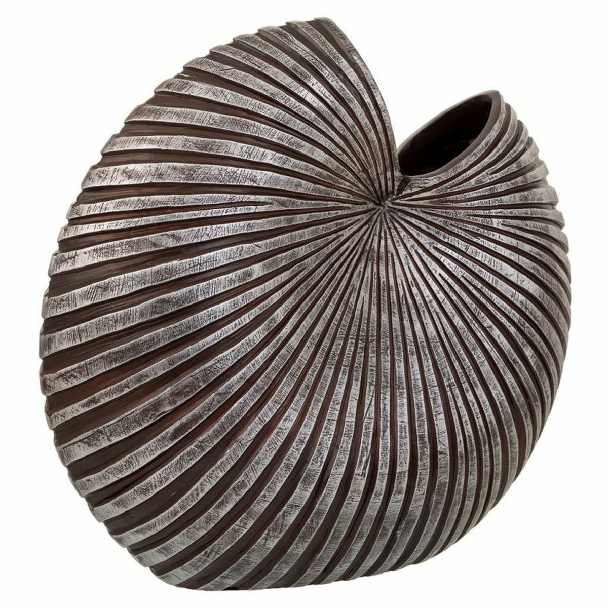 Vas Alexandra House Living Grå Silver Polyresin 20 x 41 x 46 cm - 5