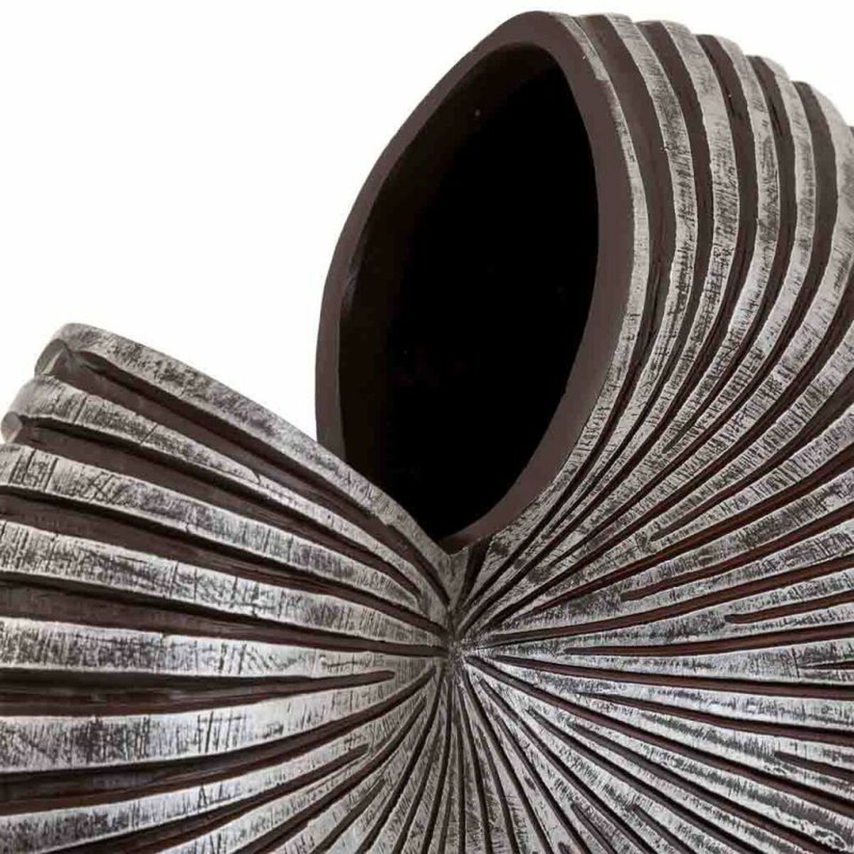 Vas Alexandra House Living Grå Silver Polyresin 20 x 41 x 46 cm - 6