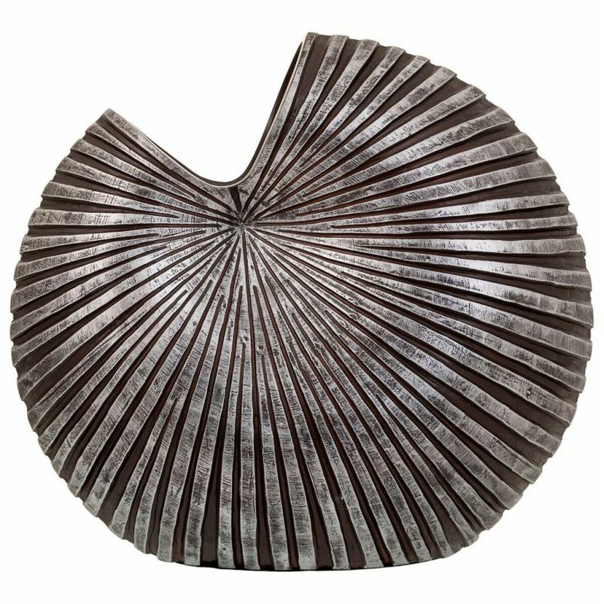 Vas Alexandra House Living Grå Silver Polyresin 20 x 41 x 46 cm - 3