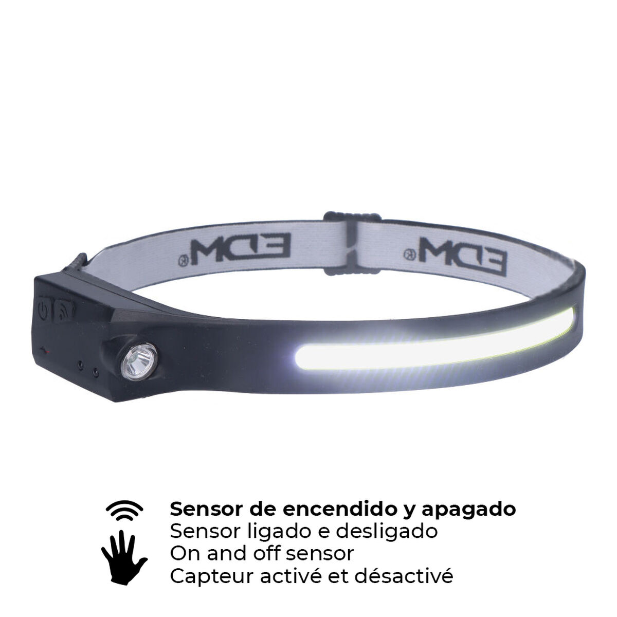 LED-lampa för huvudet EDM 36127 Cob + Spot 3 W 8 W 90 Lm 280 lm - 20