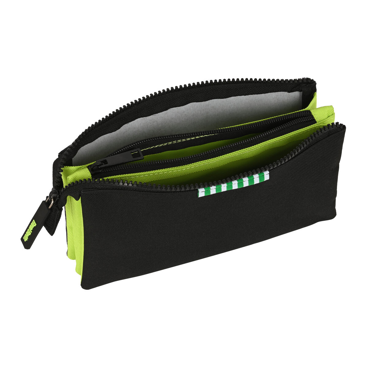 Tredubbel Carry-all Real Betis Balompié Svart Lime 22 x 12 x 3 cm - 5