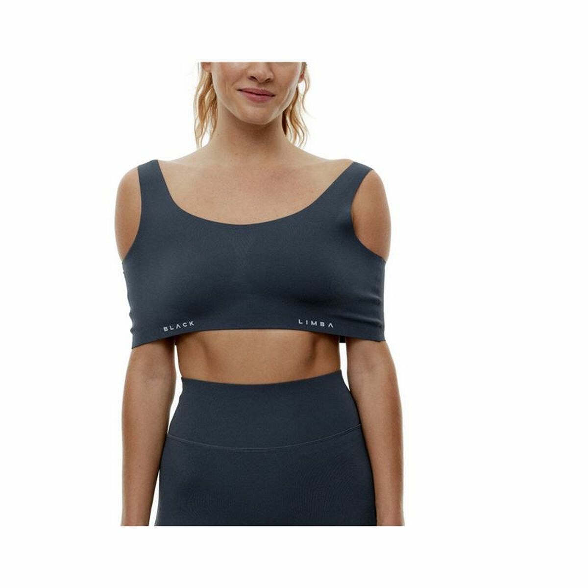 Sport-topp, Dam Black Limba LGONGR Mörkgrå One size - 3