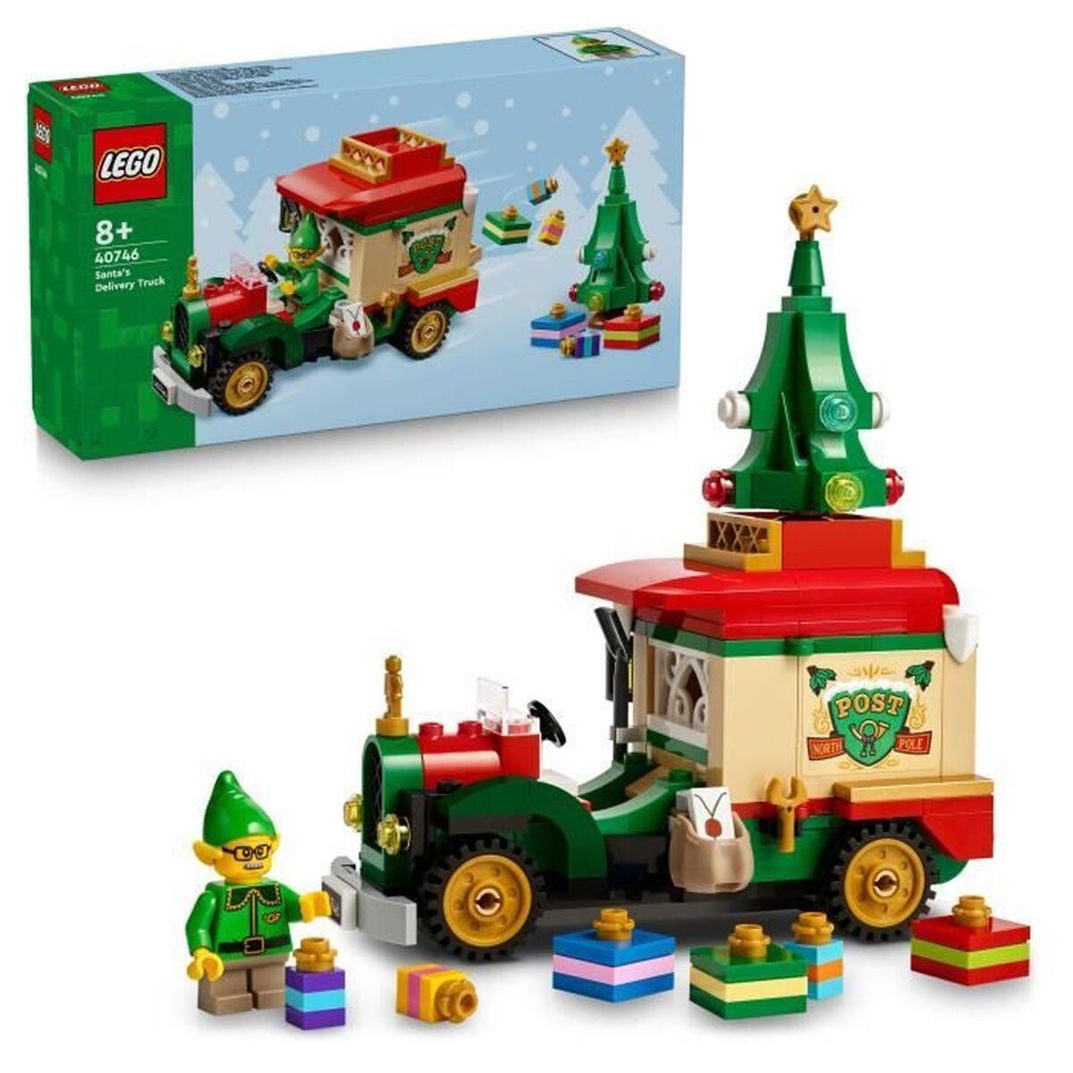 Byggsats Lego 40746 Santa's Delivery Truck 224 Delar
