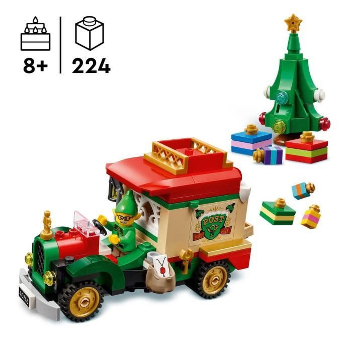 Byggsats Lego 40746 Santa's Delivery Truck 224 Delar - 2