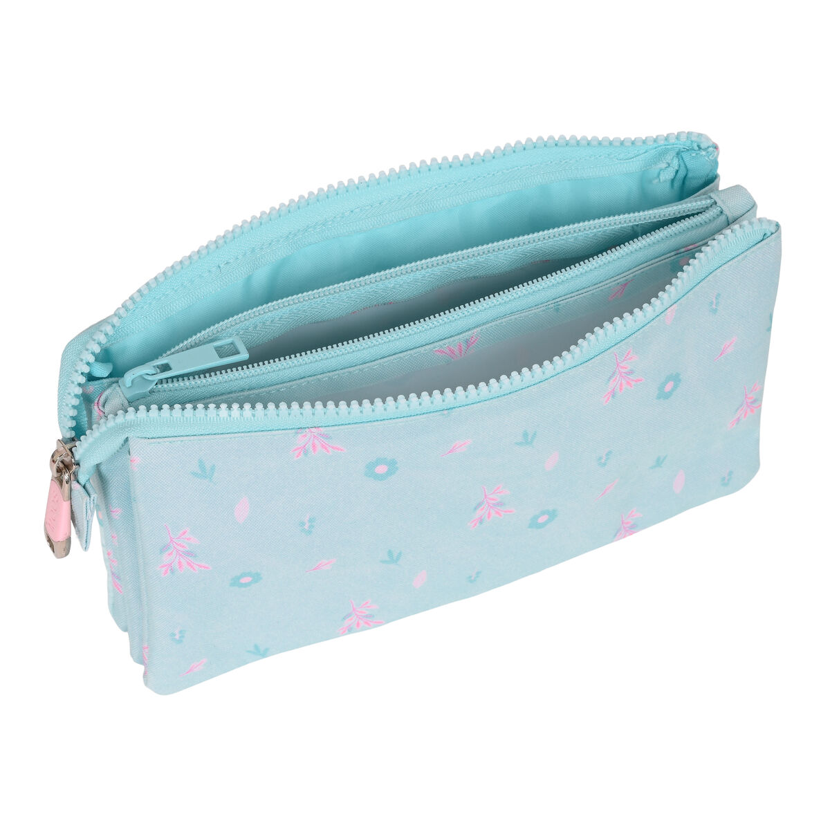 Tredubbel Carry-all Moos Garden Turkos 22 x 12 x 3 cm - 2