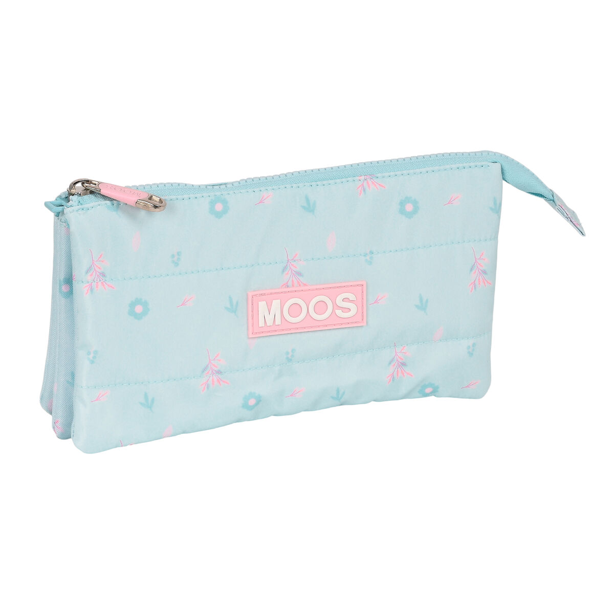 Tredubbel Carry-all Moos Garden Turkos 22 x 12 x 3 cm - 4