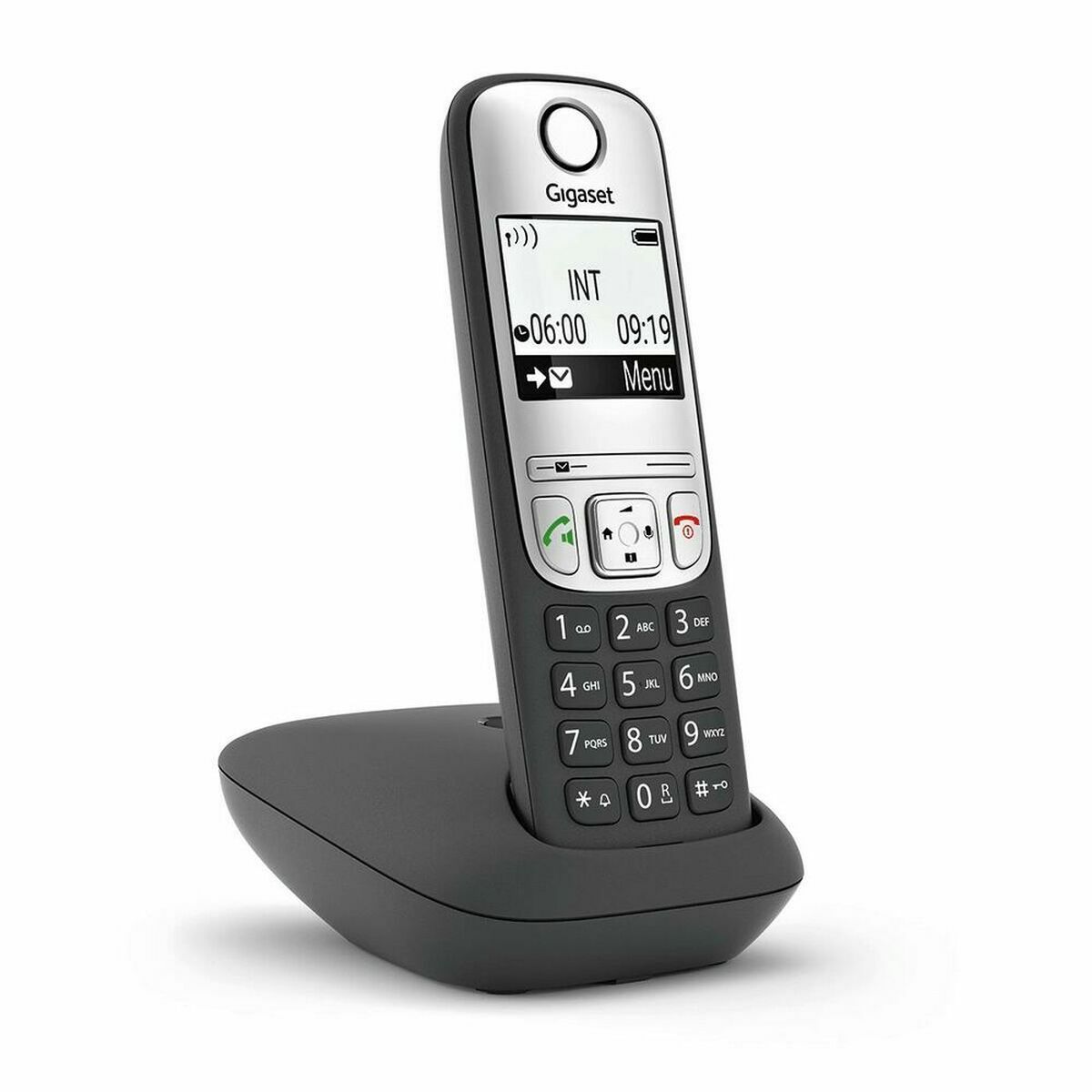 Trådlös Telefon Gigaset S30852-H2810-D201 Svart Svart/Silvrig