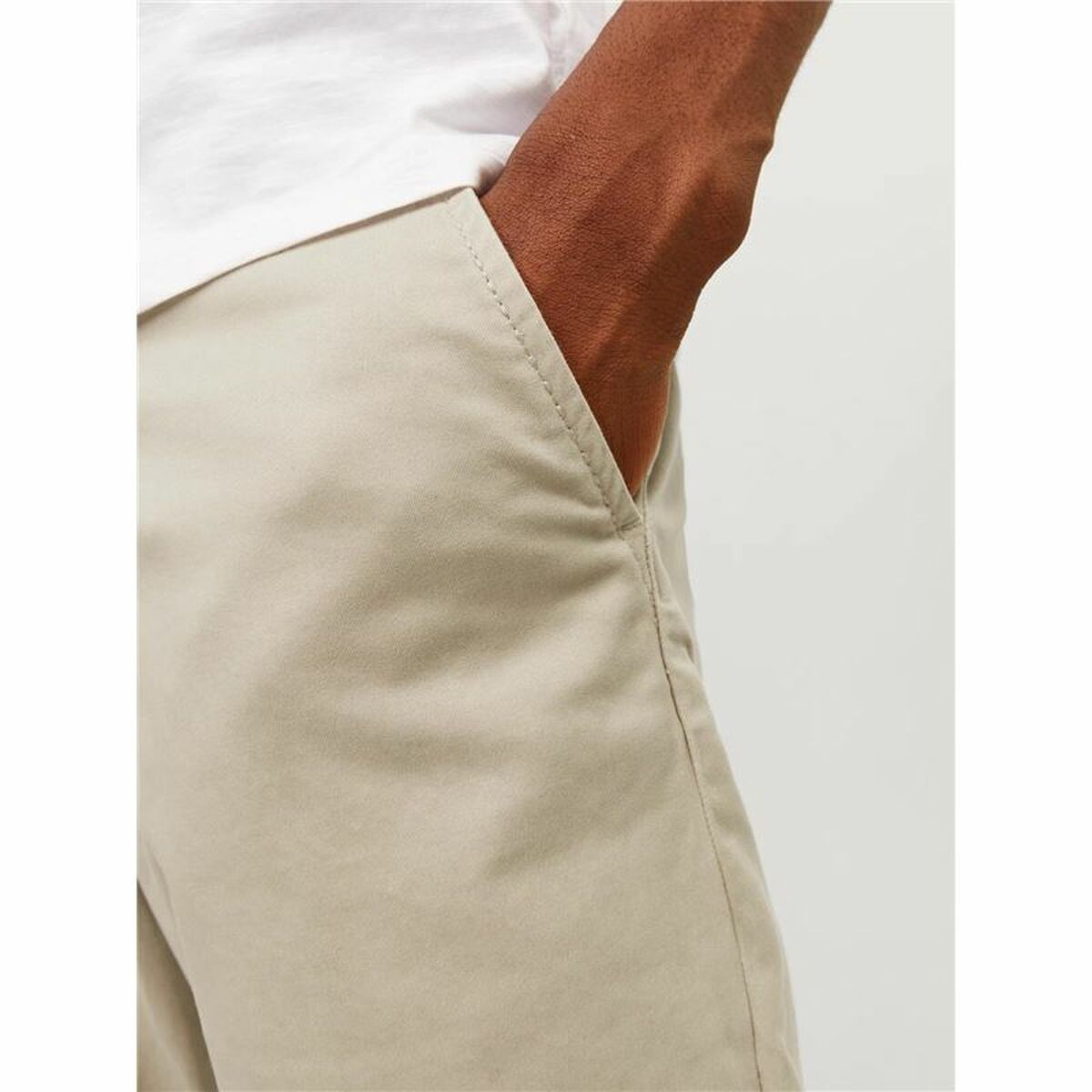 Kort byxa Jack & Jones Jpstbowie Beige - 13
