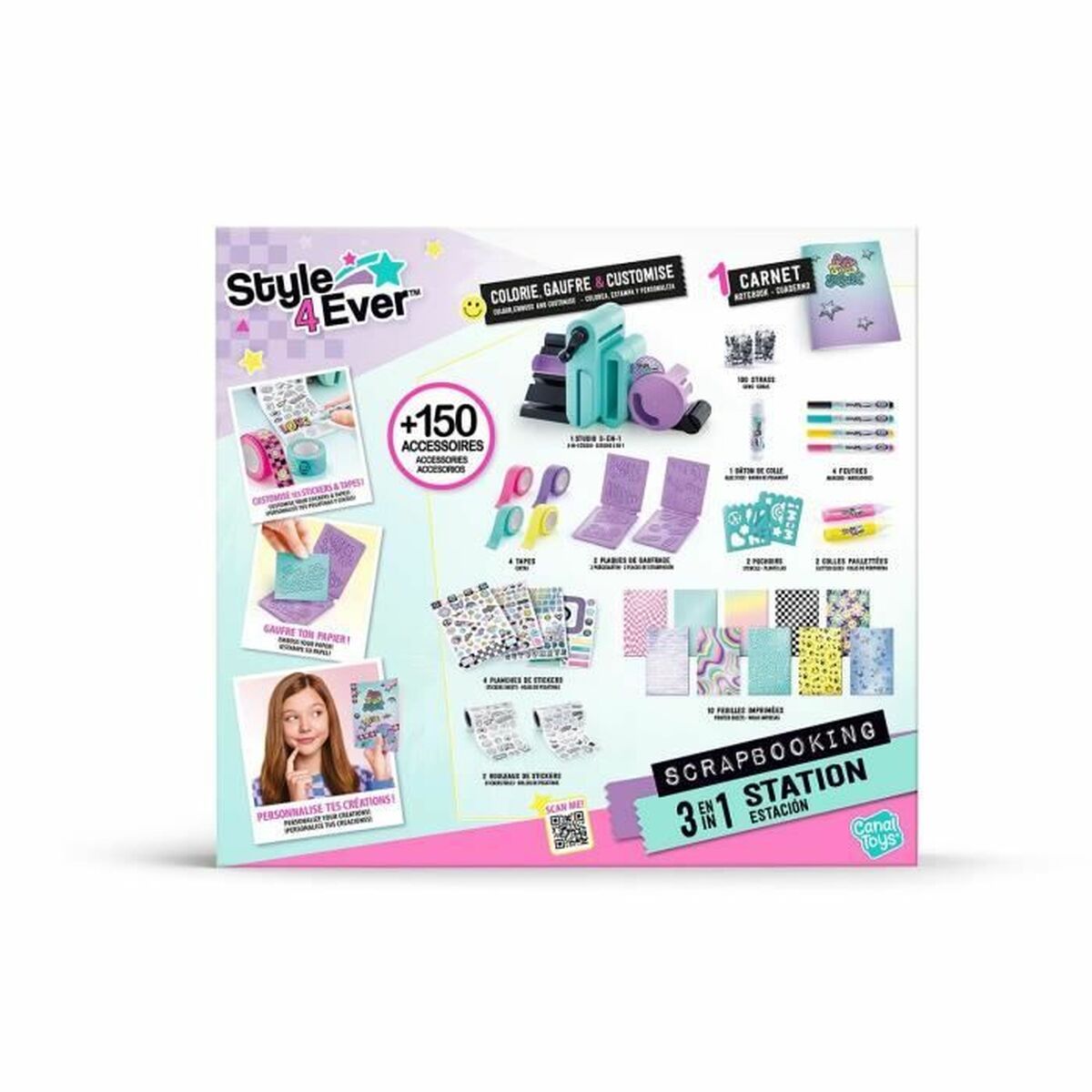Craft Game Canal Toys Scrapbooking 34 x 8 x 31 cm - 2