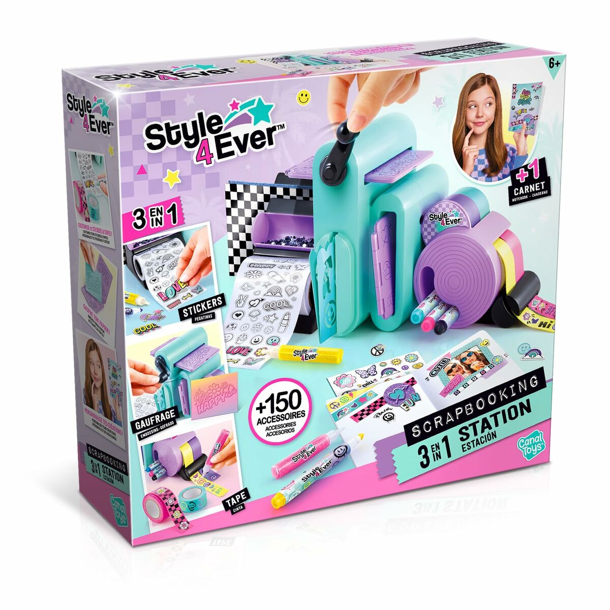 Craft Game Canal Toys Scrapbooking 34 x 8 x 31 cm - 8