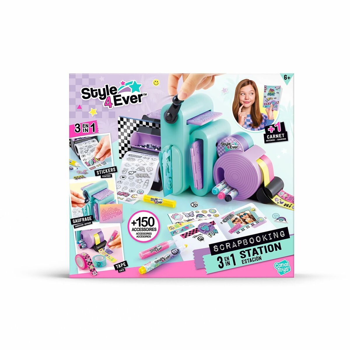 Craft Game Canal Toys Scrapbooking 34 x 8 x 31 cm - 7