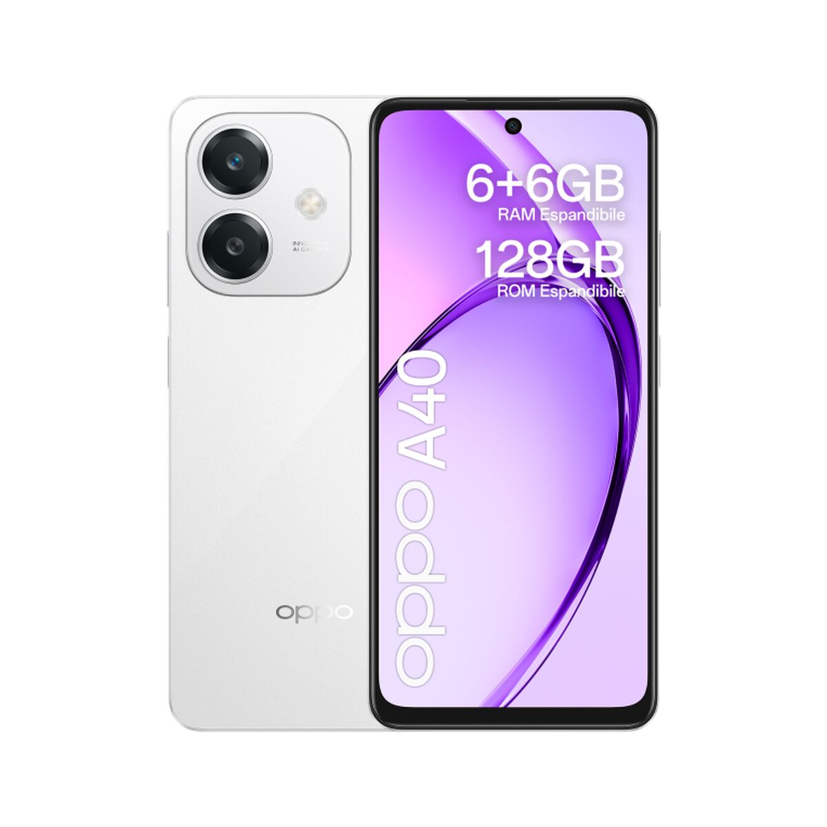 Smartphone Oppo 631010000552 Vit 6,67" 6 GB RAM 128 GB