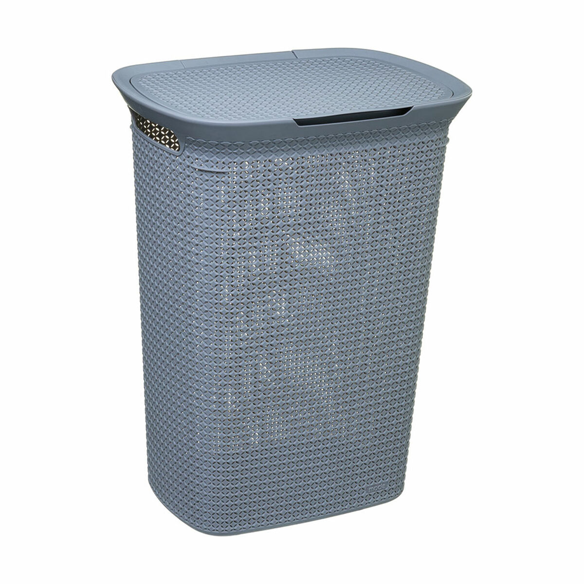 Tvättkorg 5five Simply Smart Grå polypropen 57 L 61,5 x 46 x 35 cm - 2