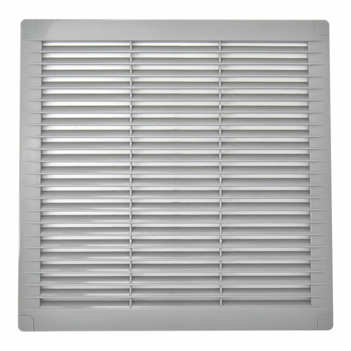 Ventilationsgaller EDM 87709 Grå 30 x 30 x 0,7 cm Myggnät