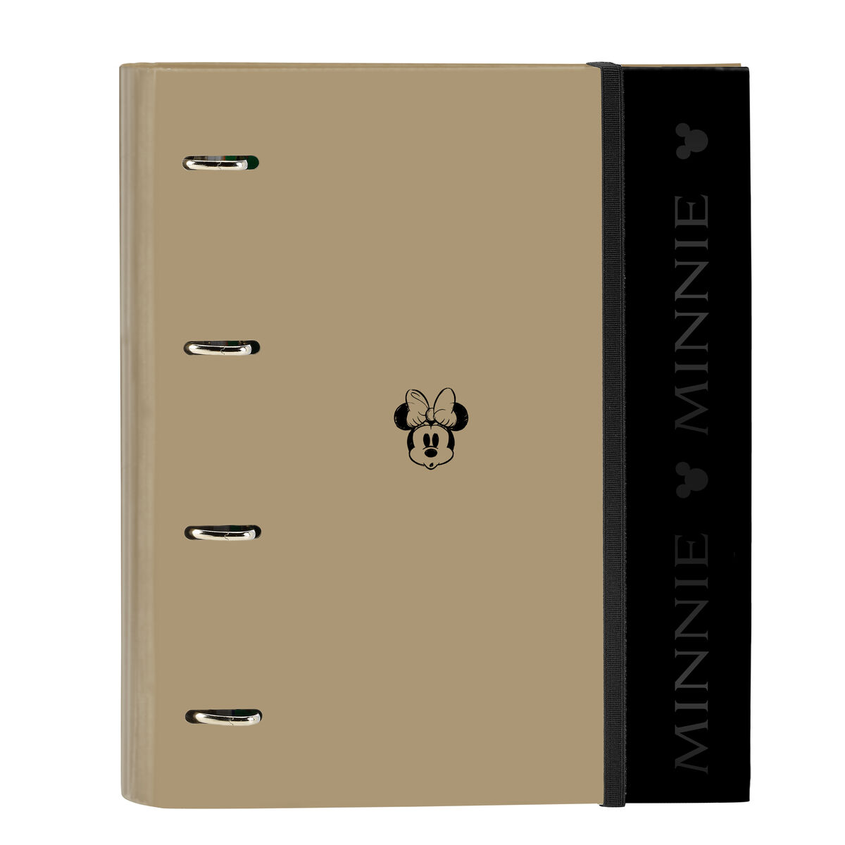 Ringpärm Minnie Mouse Beige (27 x 32 x 3.5 cm) - 3