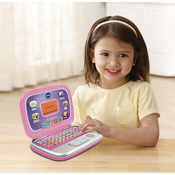 Bärbar dator Vtech Ordi Genius Kid Utbildningsspel Rosa Interaktivt Franska (FR)