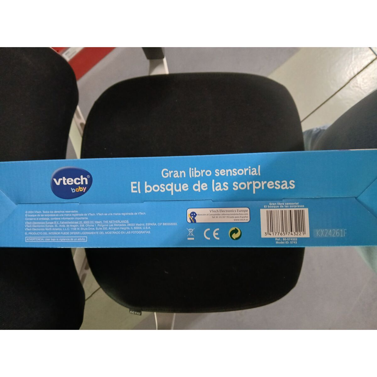 Plyschbok Vtech El bosque de las sorpresas - 2